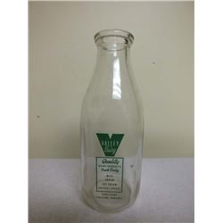 Valley Dairy Milk Bottle