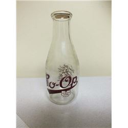 Co-Op Advertising Milk Bottle