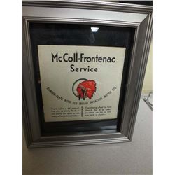 Authentic RED INDIAN oil check napkin