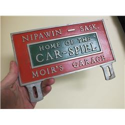 License plate Topper    #2