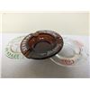 Image 1 : Lot of 2 Soda pop Ashtrays
