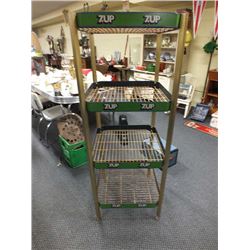 Vintage Seven Up 7-up Advertising shelf