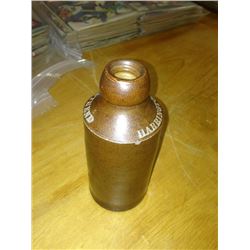 Stoneware Ginger Bottle