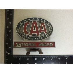 Vintage CAA award