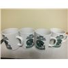 Image 3 : Lot of 4 1989 Saskatchewan Roughriders coffee mugs