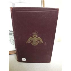 1921 Free Mason book