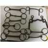 Image 1 : Lot of 10 antique Horse bits