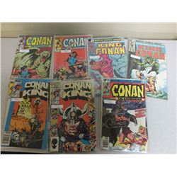lot of 12 Marvel Conan Comics