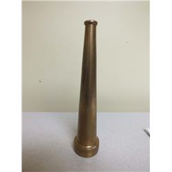 Vintage Brass Fire Nozzle