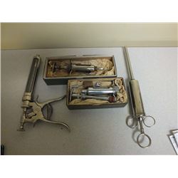 lot of Antique Syringes