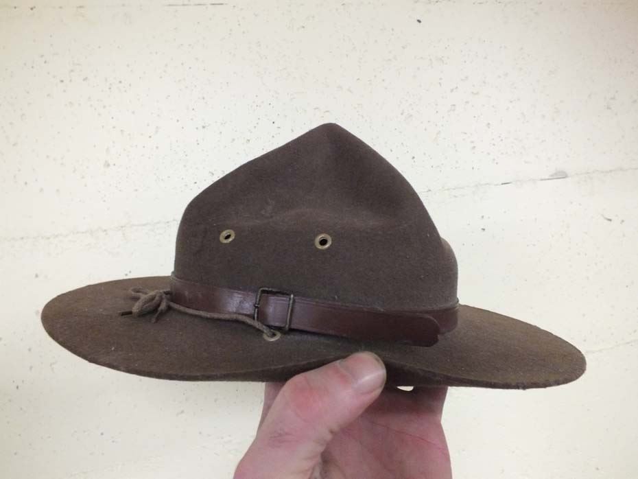 Vintage Boy Scout Leader Hat - Bodnarus Auctioneering