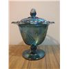 Image 1 : Carnival glass candy dish