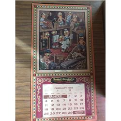 1968 Dingbat land Advertising calendar