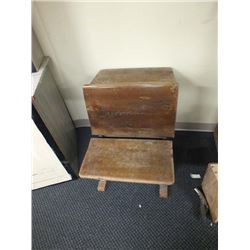 Antique School Desk