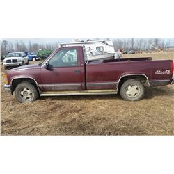 1998 Chev 1500 reg. cab ATC RW PD Auto