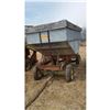 Image 1 : Grain Hopper on Rubber Tire Wagon