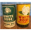 Image 1 : White Rose Quart Oil Tins (2)