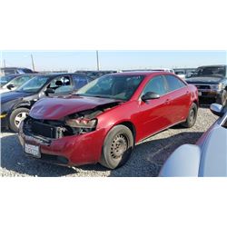 06 Pontiac G6 4dr Sedan - T - RUN BD