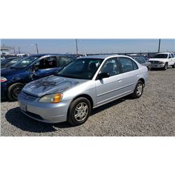 02 Honda Civic 4dr Sedan - T - DRIVE