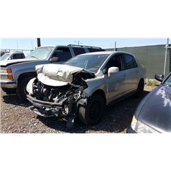 09 Nissan Versa 4dr Sedan 6M - T - NR