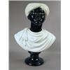 Image 1 : A Fornasetti porcelain bust of a negro, unmarked, 61cm high Est. 800/1200...