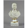 Image 1 : A 19th century Parian bust on base of Earl Grey with gilt banding, 16.5cm Est. 100/150...