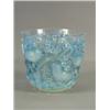 Image 1 : A Lalique 'Avallon' vase No. 986 in clear, frosted opalescent and blue glass of tapering cylin...