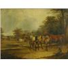 Image 2 : Francis Calcraft Turner (1795-1865) HORSES IN A LANDSCAPE WITH A STALLION CHASING A DOG IN THE...