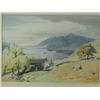 Image 1 : William Heaton Cooper 'ASHNESS FARM, DERWENTWATER' signed, watercolour, 38 x 55cm Est. 6...