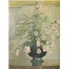 Image 1 : Sir William Hutchison FLOWER STUDY signed bottom right W. O. Hutchison and dated 1927, oil...