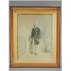 Image 1 : C. J. Durham A VICTORIAN LADY AND GENTLEMAN pencil, a pair of watercolours and body colour,...