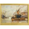 Image 1 : Frank William Scarborough 'BLACKWALL REACH' signed and inscribed, watercolour, 17 x 25cm<br...