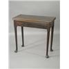 Image 1 : A George III mahogany Canterbury with a single drawer on turned legs, 51cm wide Est. 600/800...