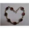 Image 2 : 8.800g Bracelet of Garnet Made in 925 Silver