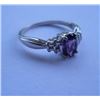 Image 3 : 2.090g Ring of Amethyst Made in 925 Silver