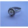 Image 3 : 4.280g Ring of Pearl And Cz  Made in 925 Silver