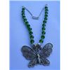 Image 2 : 33.080g Necklace of Peridot Made German Silver