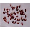 Image 1 : Natural 34.35ct Garnet Marquise Cut Stones