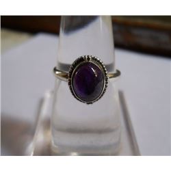 2.880g  Ring of Amethsyt Made in 925 Silver