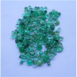 Natural African Emerald 12.45ct Round Cut Stone