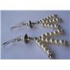 Image 2 : 6.210g Earring of Pearl Made in German Silver