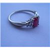Image 2 : 2.130g  Ring of Ruby Made in 925 Silver