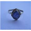 Image 1 : 2.710g  Ring of Tanzanite Made in 925 Silver