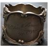 Image 1 : Estate Sterling Silver-Vintage Sterling Silver Napkin Holde engraved "Chester M Harrison Sept. 4th 1