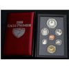 Image 1 : Specialized RCM Issue; 1988 Canada Eagle Premier Double Dollar Set issued by the Royal Canadian Mint