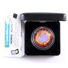 Image 1 : 2014 $5 1oz. Silver Maple Leaf Gilded Blazing Sun, in black display box with capsule. (Tax Exempt)