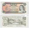 Image 1 : 1979 BC-54c-i $20 Thiessen Crow Bank Note Choice UNC