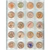 Image 1 : 20 x mixed wooden tokens