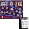 Image 1 : 1992 Canada 125th Anniversary with all 12 Commemorative Quarters plus the Parliament commemorative L