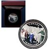 Image 1 : 2014 $10 "Wait For Me, Daddy" Coloured fine silver coin in red display case and COA (TAX EXEMPT)